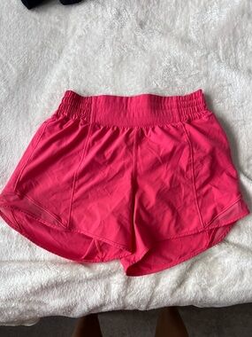 lululemon athletica Hot Pink Women's Running Shorts